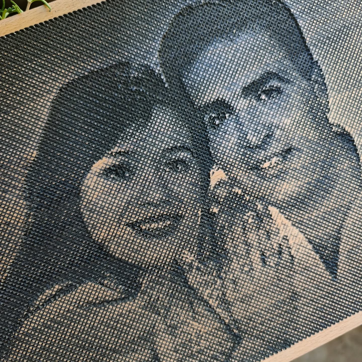 Specialty Technique Wooden Frame 35x25