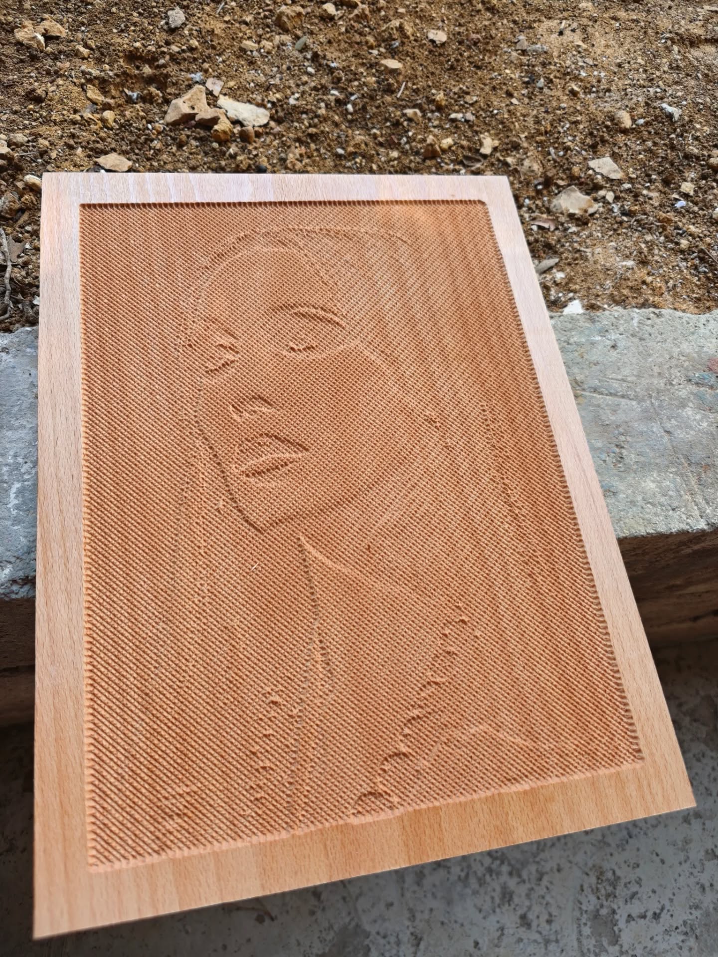 Lebanon Trophy — Engraved Wood