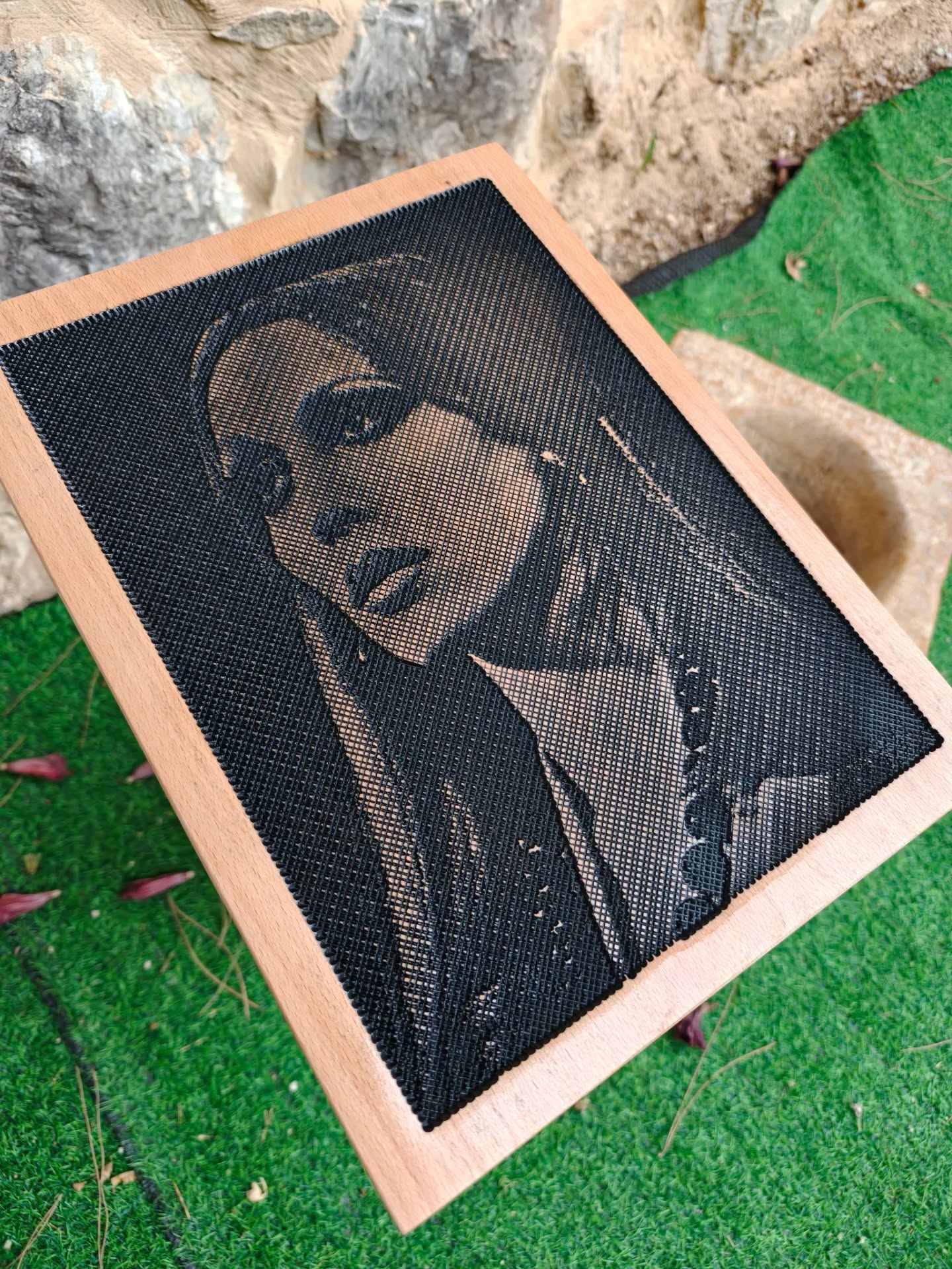 Lebanon Trophy — Engraved Wood