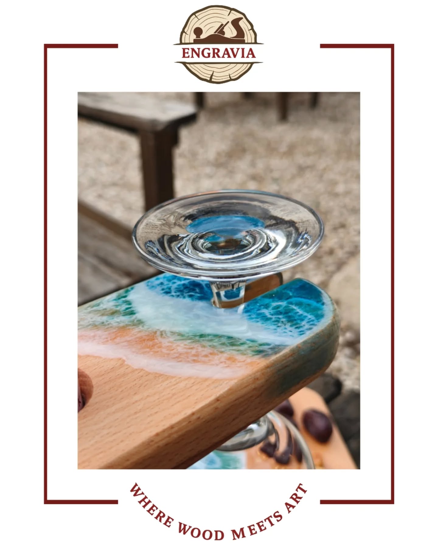 Beach Waves Display Board