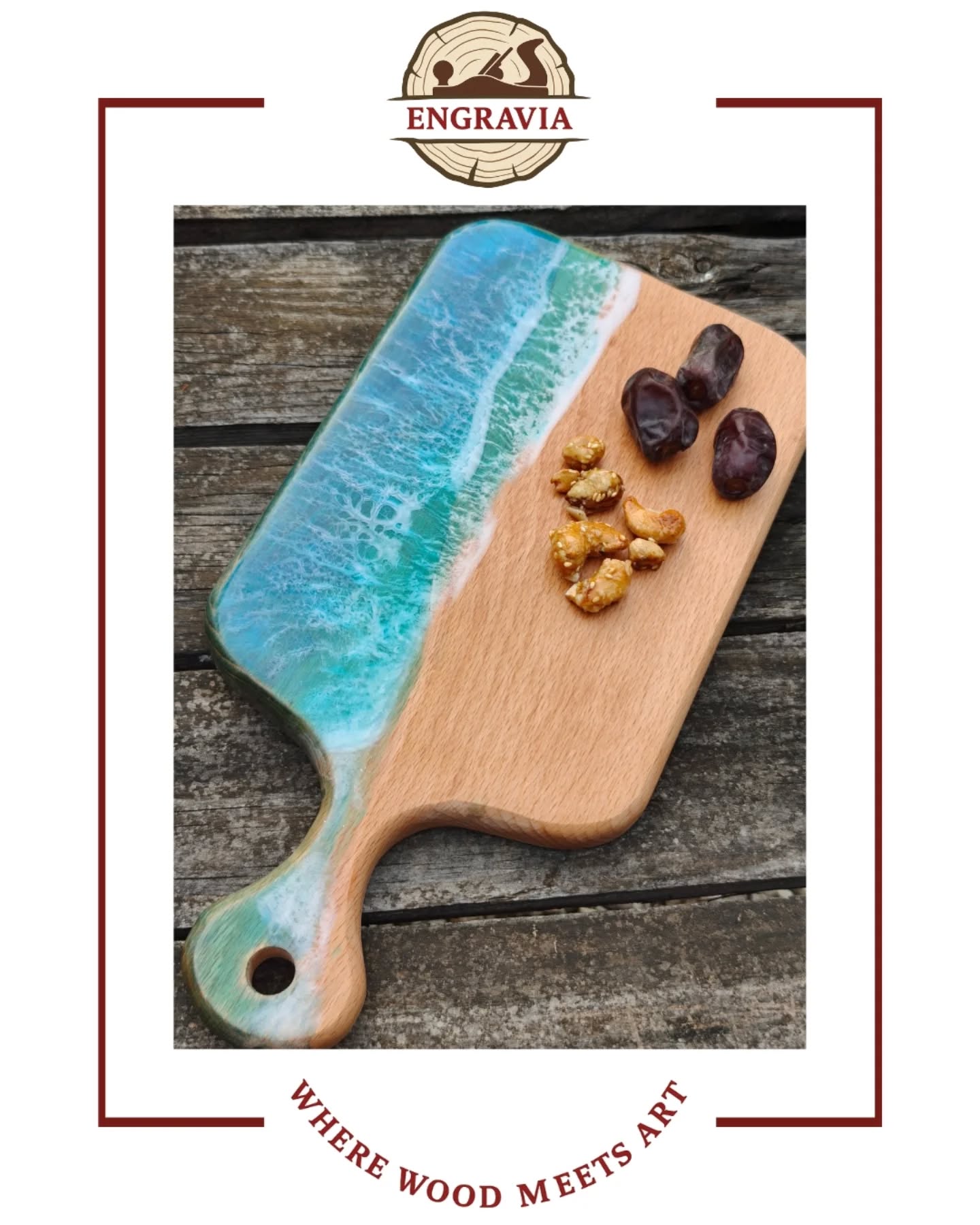Beach Waves Display Board
