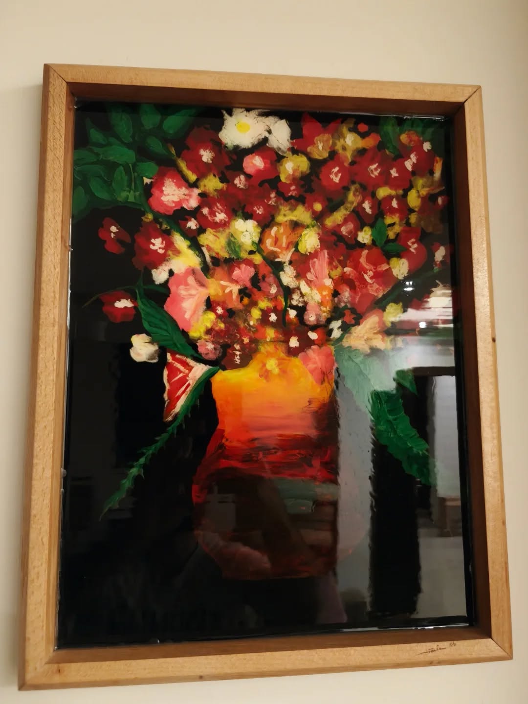 Elevated Cardboard Art Frame